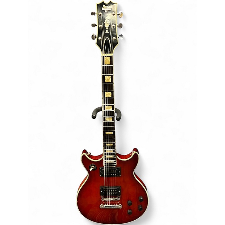 HONDO エレキギター hondo ギター Vintage 1970s Hondo HDDSCS-2AB Red Solid Body Electric Guitar Red