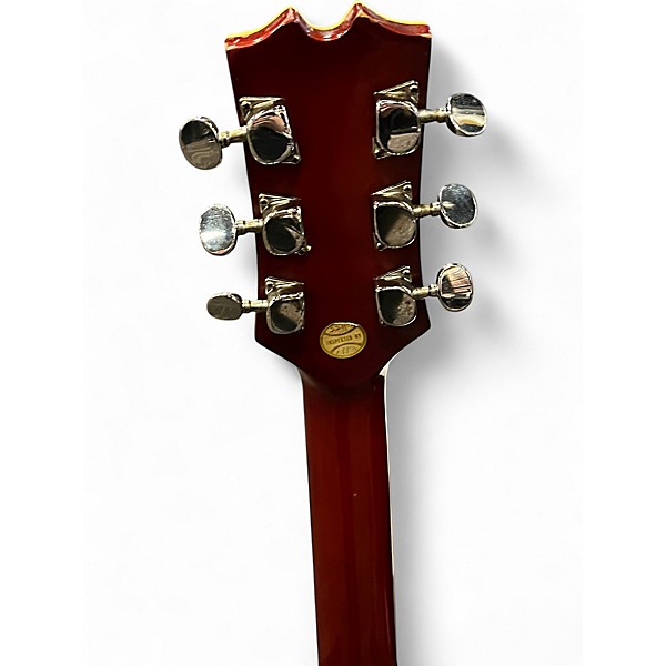 Vintage 1970s Hondo HDDSCS-2AB Red Solid Body Electric Guitar