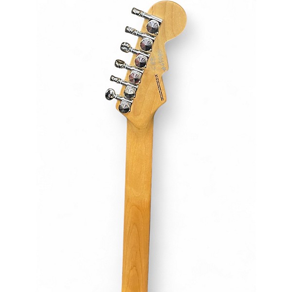 Used Reverend Descent RA Left handed Army Green Baritone Guitars