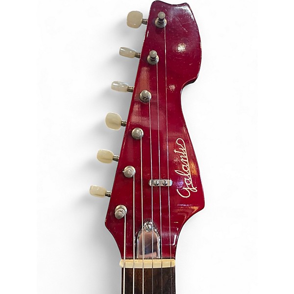 Used Galanti Grand Prix 3003 Wine Red Solid Body Electric Guitar