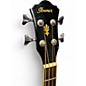 Used Ibanez AEB5E Black Acoustic Bass Guitar