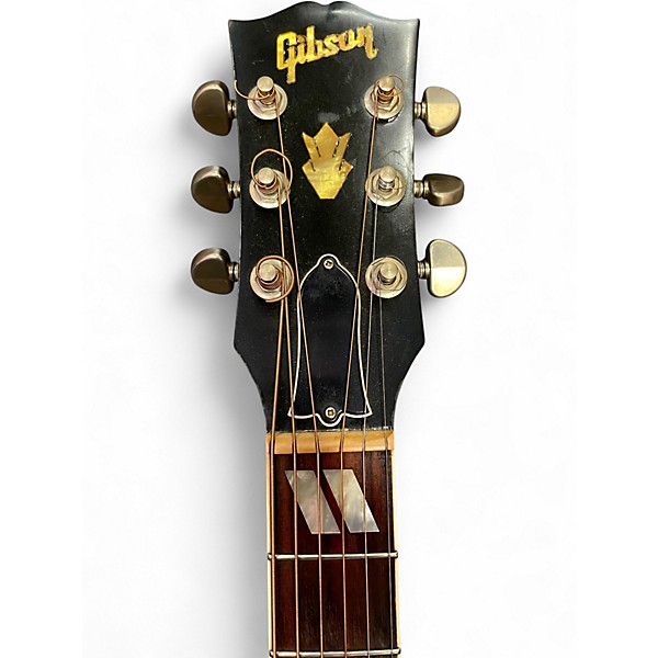 Used Gibson Hummingbird Pro Brown Sunburst Acoustic Electric Guitar