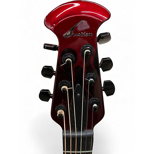 Used Ovation GCXT RED FLAME Acoustic Electric Guitar