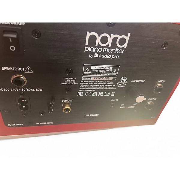 Used Nord PIANO MONITOR Powered Monitor