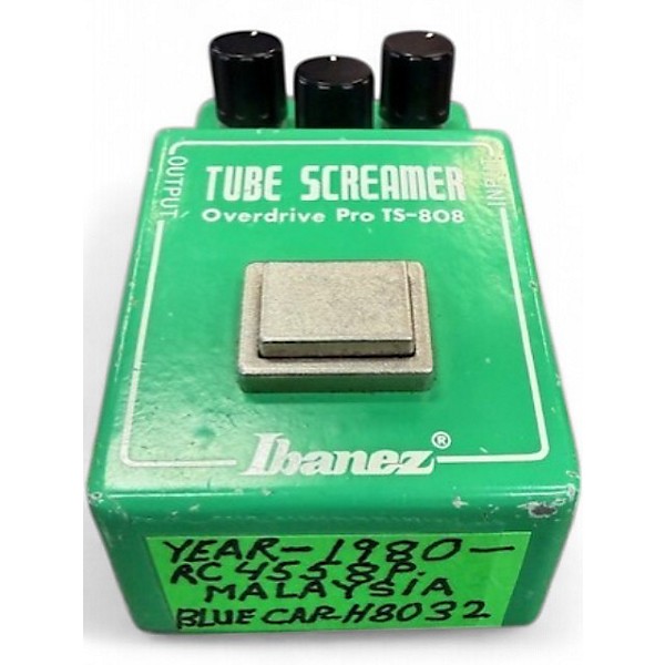 Vintage 1980 Ibanez TS-808 Effect Pedal