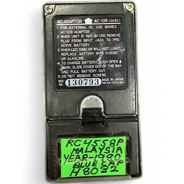 Vintage 1980 Ibanez TS-808 Effect Pedal