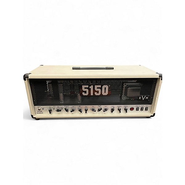 Used EVH 5150 Iconic 80W Ivory Tube Guitar Amp Head