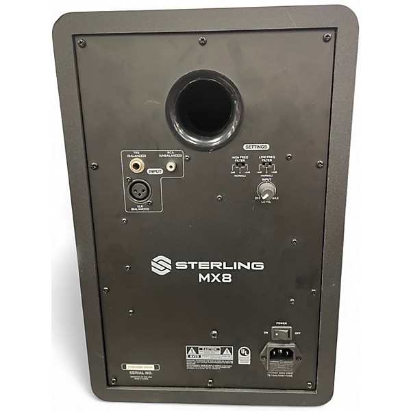 Used Sterling Audio MX8 Pair Powered Monitor