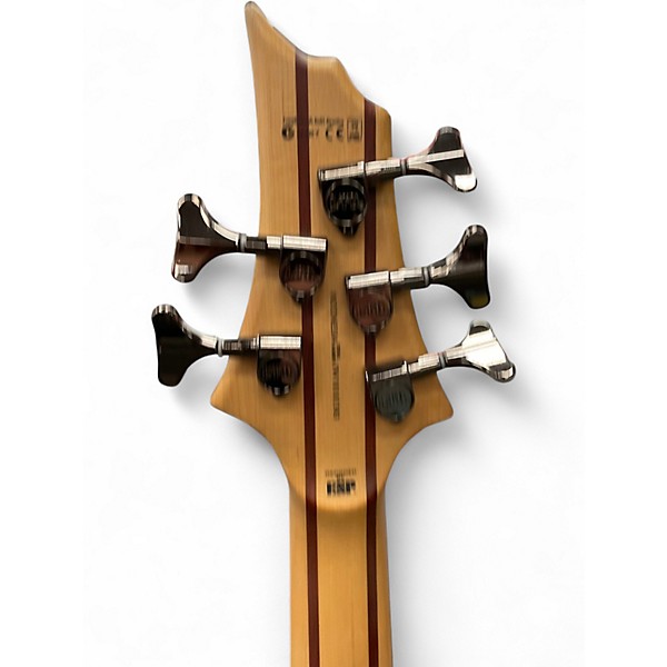 Used ESP LTD B205SM 5 String Natural Green Trans Electric Bass Guitar