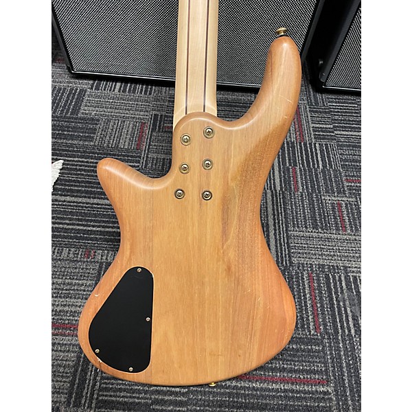 Used Schecter Guitar Research C4 Custom Natural Electric Bass Guitar