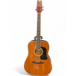 Used Washburn D100DLMK Natural Acoustic Guitar