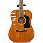 Used Washburn D100DLMK Natural Acoustic Guitar