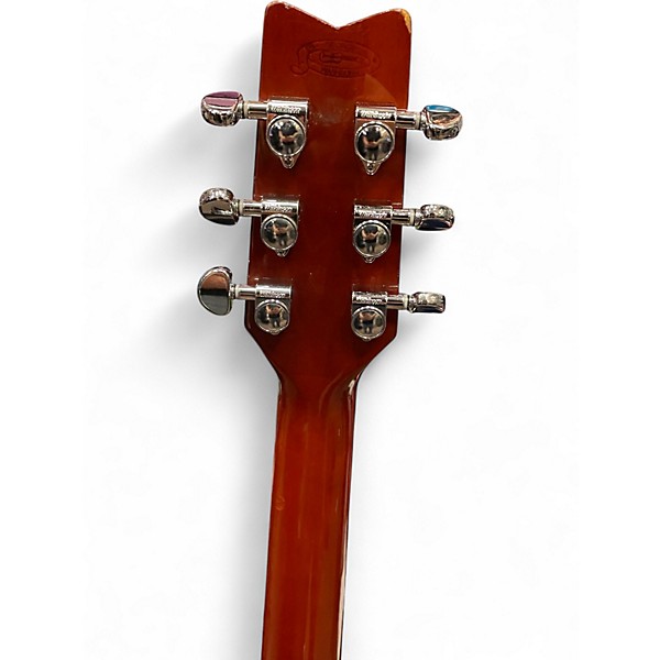 Used Washburn D100DLMK Natural Acoustic Guitar