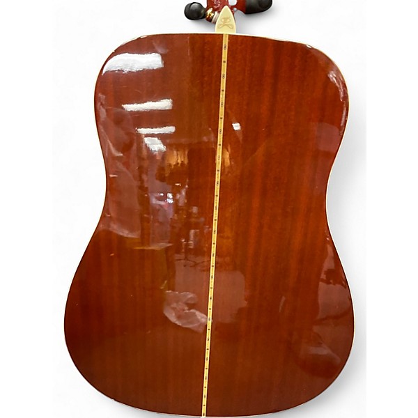 Used Washburn D100DLMK Natural Acoustic Guitar