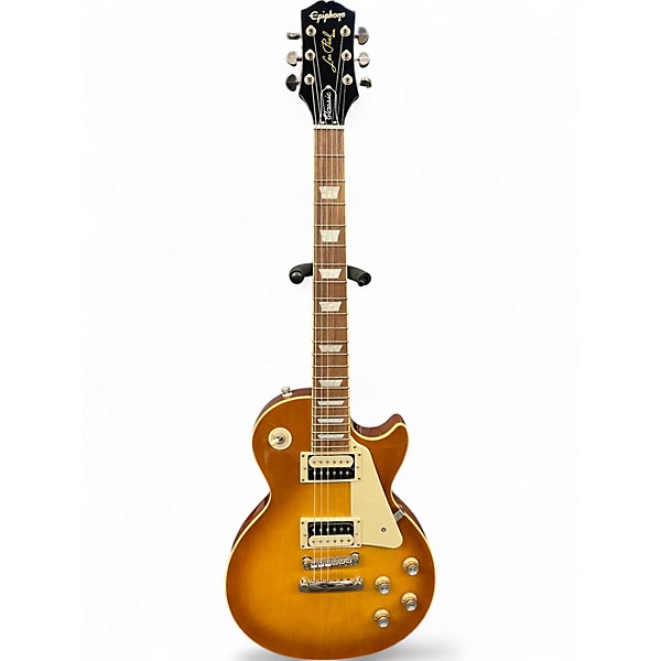Used Epiphone Les Paul Classic Honey Burst Solid Body Electric Guitar