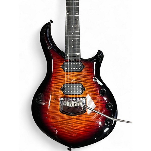 Used Ernie Ball Music Man BFR MAJESTY Tobacco Burst Solid Body Electric Guitar