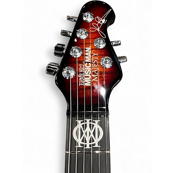 Used Ernie Ball Music Man BFR MAJESTY Tobacco Burst Solid Body Electric Guitar