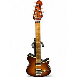 Used Ernie Ball Music Man Axis Tobacco Burst Solid Body Electric Guitar