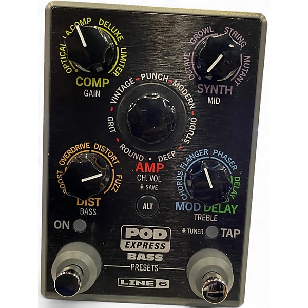Used Line 6 POD Express Bass Effect Processor