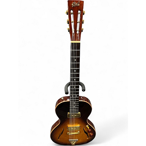 Used B&g LITTLE SISTER VIOLIN BURST Hollow Body Electric Guitar