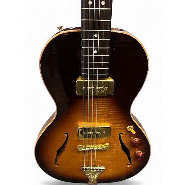 Used B&g LITTLE SISTER VIOLIN BURST Hollow Body Electric Guitar