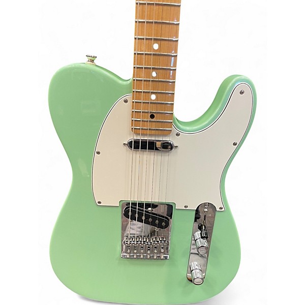 Used Fender Player Telecaster Surf Pearl Solid Body Electric Guitar