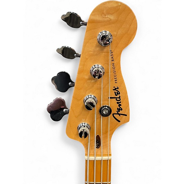 Used Fender Standard Precision Bass Candy Cola Electric Bass Guitar