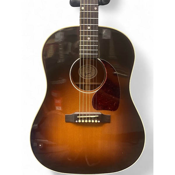 Used Gibson J45 Standard 2 Color Sunburst Acoustic Electric Guitar