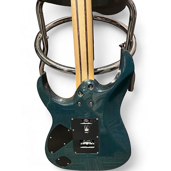 Used Ibanez RG8570Z-CRA J CUSTOM TEAL Solid Body Electric Guitar