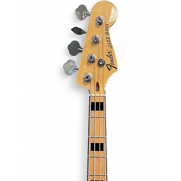 Used Fender Geddy Lee Artist Series Signature Jazz Bass MIJ BLACK Electric Bass Guitar