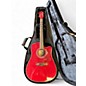 Used 2013 Randy Jackson True Faith Collection Red Acoustic Electric Guitar