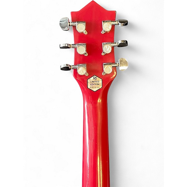 Used 2013 Randy Jackson True Faith Collection Red Acoustic Electric Guitar