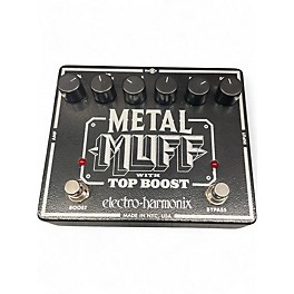 Used Electro-Harmonix Metal Muff Distortion With Top Boost Effect Pedal