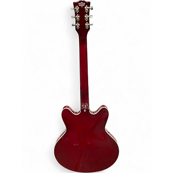 Used VOX BOBCAT S66 Red Hollow Body Electric Guitar