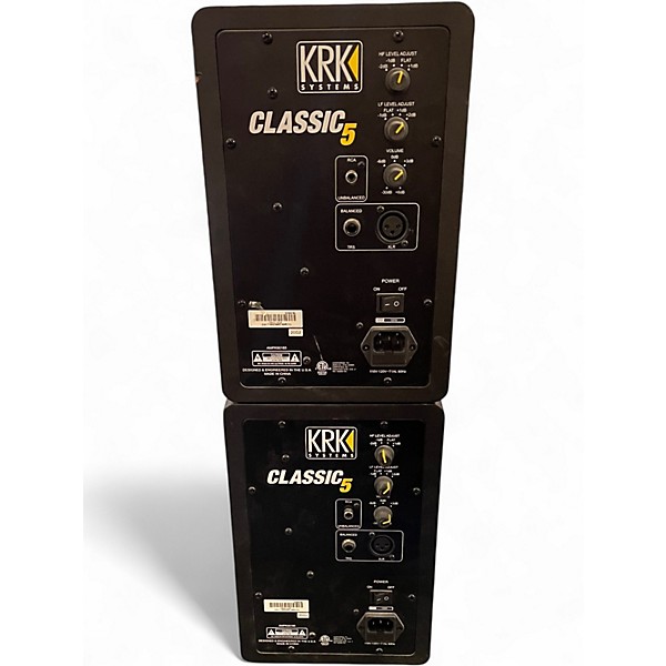 Used KRK Classic 5 pair Powered Monitor
