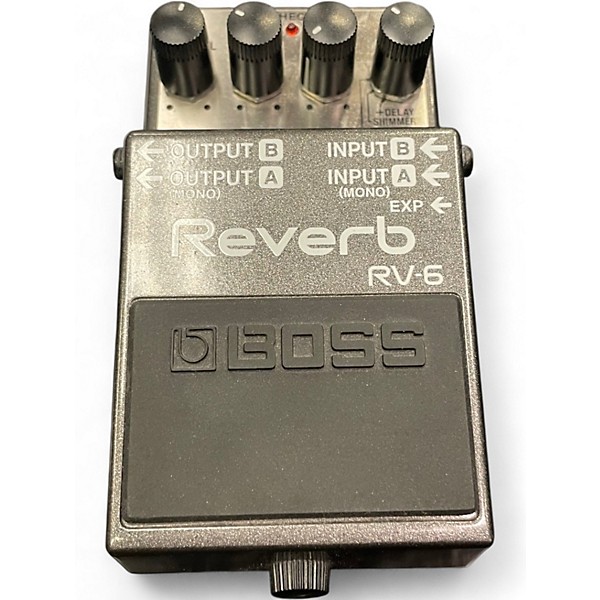 Used BOSS RV6 Digital Reverb Effect Pedal