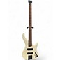 Used Ibanez EBH1000 Pearl White Electric Bass Guitar thumbnail