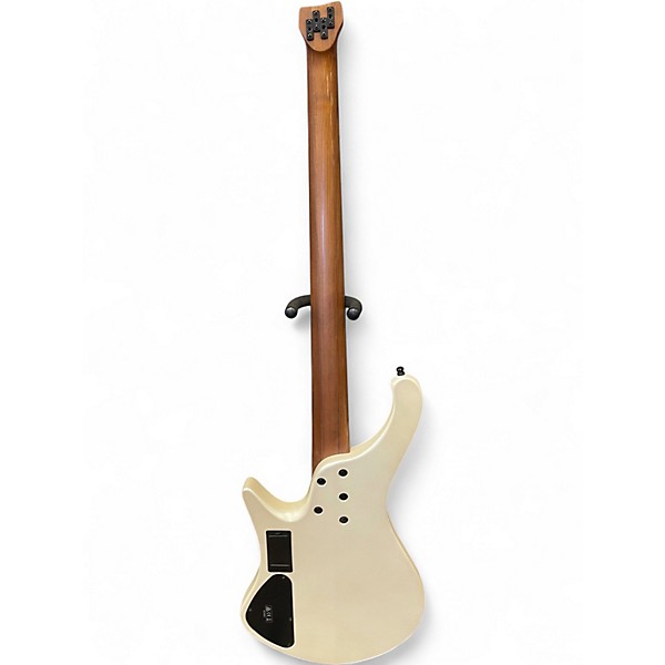 Used Ibanez EBH1000 Pearl White Electric Bass Guitar