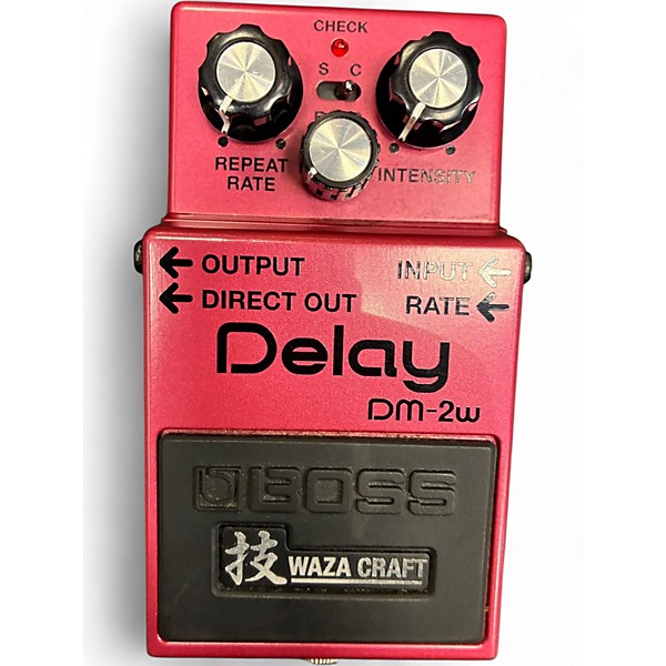 Used BOSS DM2W Delay Waza Craft Effect Pedal