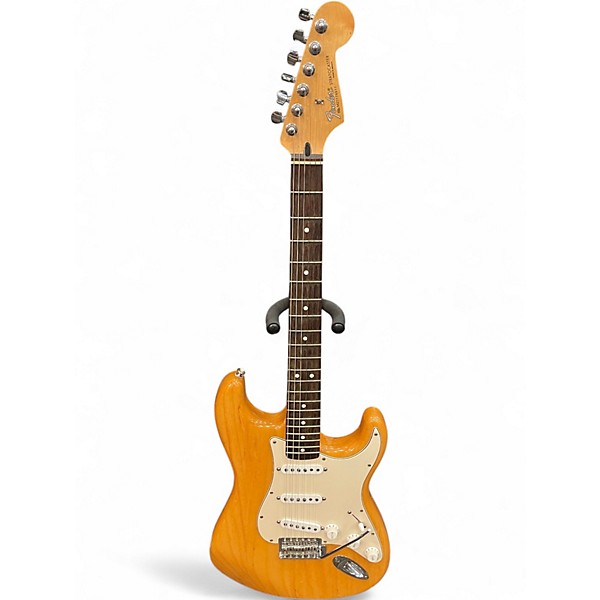 Used Fender Standard Stratocaster Natural Solid Body Electric Guitar