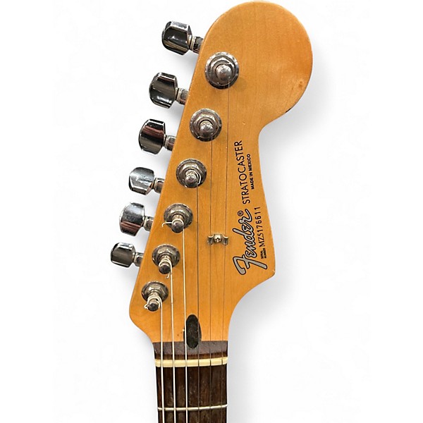 Used Fender Standard Stratocaster Natural Solid Body Electric Guitar