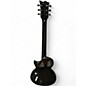 Used ESP LTD EC1000 Deluxe Trans Black Solid Body Electric Guitar