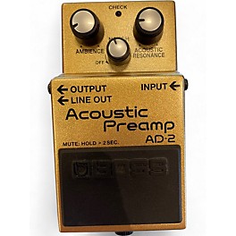 Used BOSS AD2 Acoustic Preamp Guitar Preamp