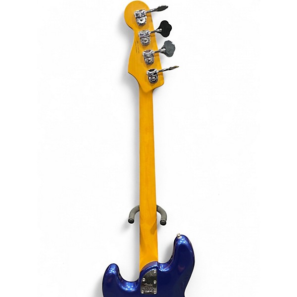 Used Fender American Ultra Jazz Bass Blue Electric Bass Guitar
