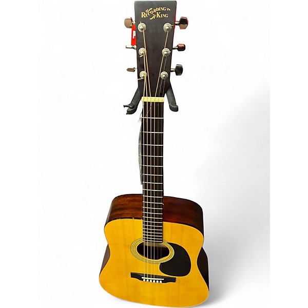 Used Recording King RD-06M Natural Acoustic Guitar