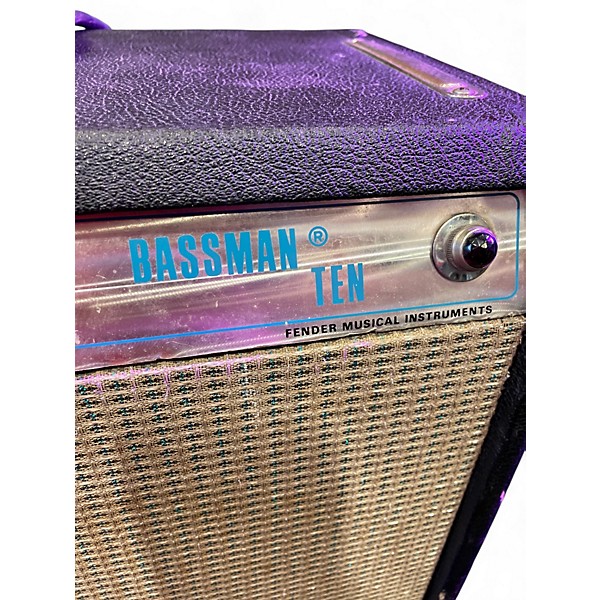 Vintage 1970s Fender Bassman Ten Tube Bass Combo Amp