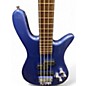 Used RockBass by Warwick Streamer 4XL Metallic Blue Electric Bass Guitar