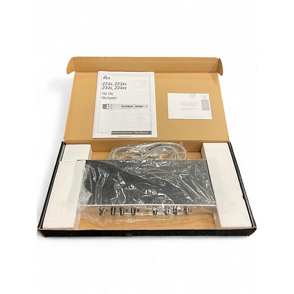 Used dbx 223XS Stereo 2-Way/Mono 3-Way Crossover