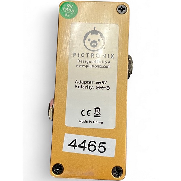 Used Pigtronix PHILOSOPHER'S GOLD Effect Pedal