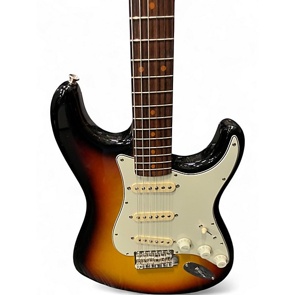 Used Fender AMERICAN VINTAGE 1961 STRATOCASTER 3 Color Sunburst Solid Body Electric Guitar